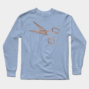 Vintage Scissors Long Sleeve T-Shirt